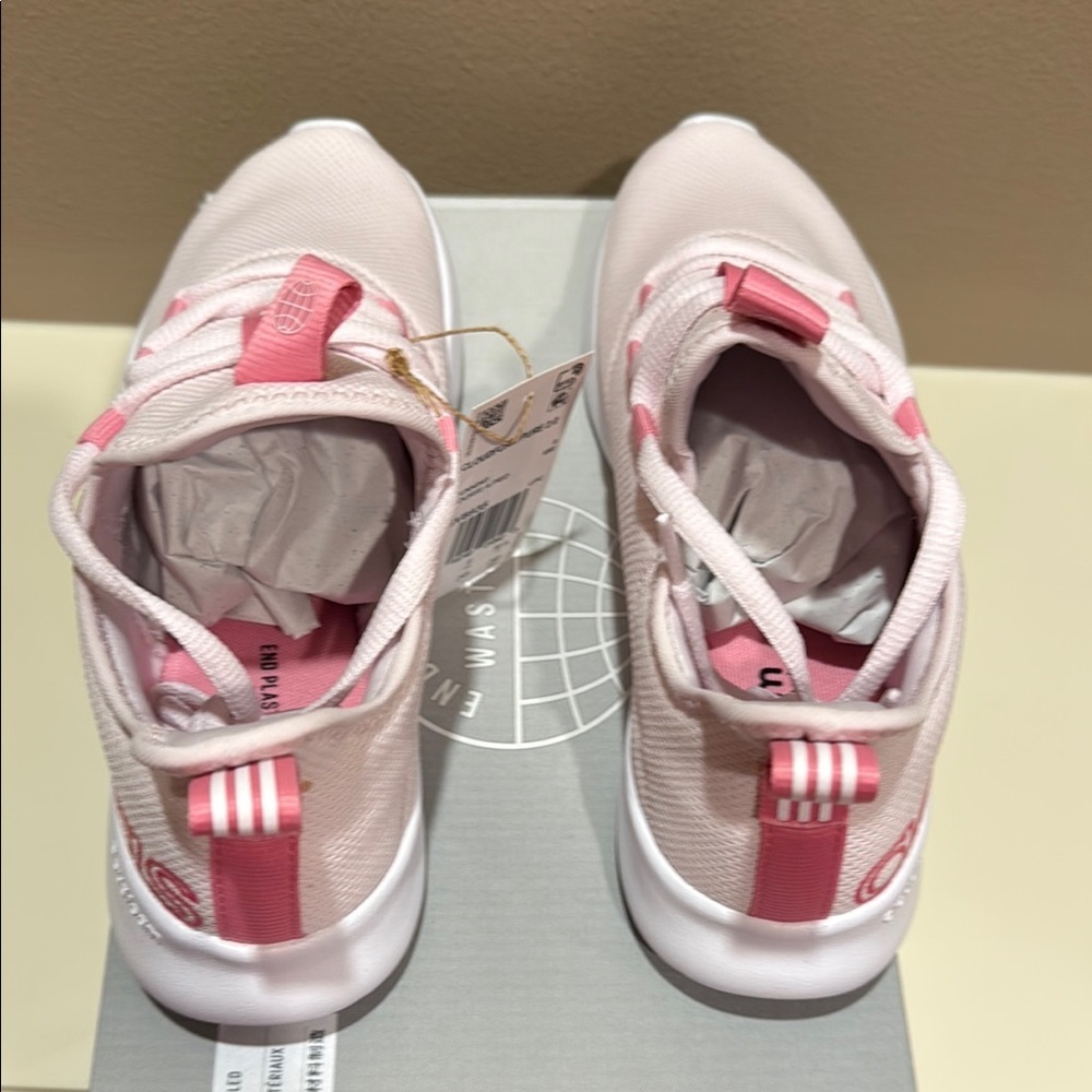 Adidas Cloudfoam Pure 2.0 Women’s Size 7.5 Running Shoes Light Pink - Picture 10 of 12